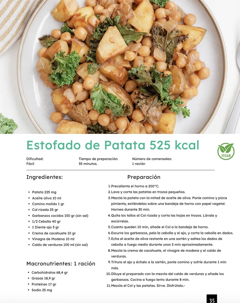 Receta original del Método Sin Presión
